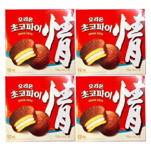 오리온 초코파이 468g X 4개