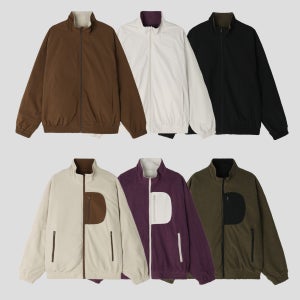 무배 론 리버시블 스탁 점퍼 양면후리스 바람막이 후리스