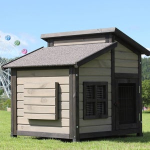 야외 개집 대형견 샌드위치 판넬 견사 진돗개 실외용 원목 방수 반려