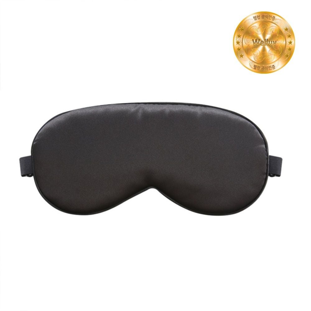 <b>웰럽</b> 눈편한 수면안대 실크 암막 눈 안대 WL-1146 골드