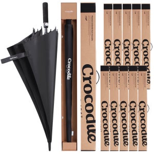 선물 케이스 크로커다일 의전 골프 튼튼한 대형 장우산 10개 세트