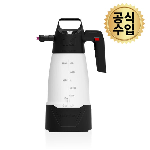 오토그루밍 IK e 폼프로2 무선 전동폼분무기 세차 카샴푸 프리워시 압축 스프레이 폼건 고압분사기 e foam pro2