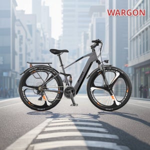 Wargon 리튬 배터리 MTB 전기자전거 전동 26인치 29인치 휠 출퇴근 산악