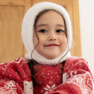 아기 바라클라바 유아 겨울 방한 모자 넥워머