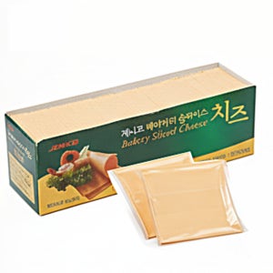 제니코 베이커리 체다 슬라이스 치즈 1.8kg (100매)