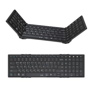 초경량 접이식 블루투스 풀사이즈 키보드 숫자키포함 멀티페어링 휴대용 스마트 기기