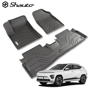 샤오토 현대 디올뉴코나SX2 EV(일렉트릭) 프로텍션 TPE 카매트+퀵드라이 보조라이너