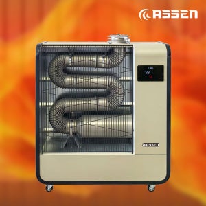 아쎈 원적외선 튜브히터 AT-11000B 등유 석유 난로 돈풍기 82.5㎡ 11000kcal