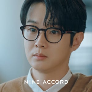 나인어코드 안경 혼 테드 horn TED C2 브라운 아넬형 뿔테 클래식 데일리 패션