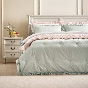 로라애슐리 슈에뜨 고밀도 면 모달 간절기이불 민트 퀸