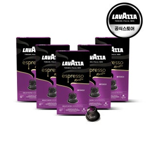 라바짜 네스프레소 호환캡슐 에스프레소 인텐소, 10개입, 5개