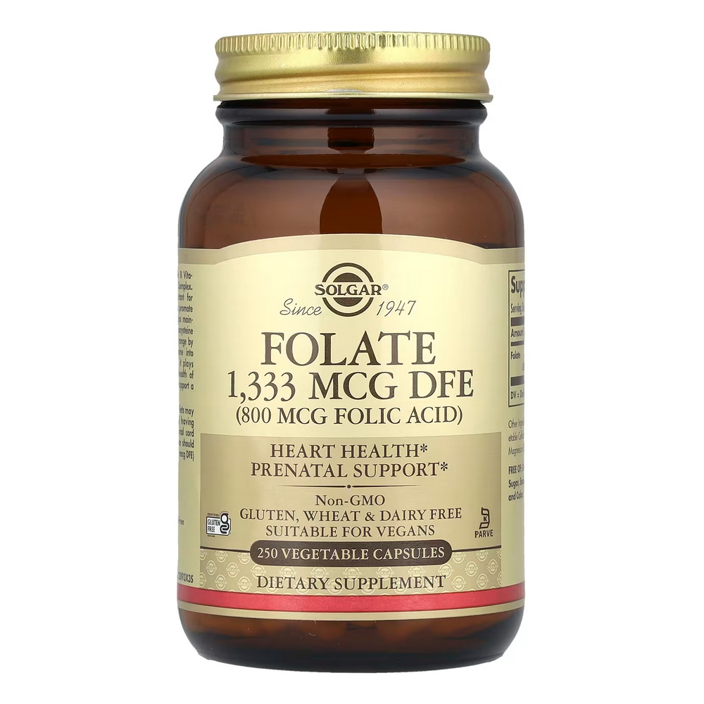 솔가 <b>폴레이트</b> 엽산 <b>1333</b>mcg DFE 250베지터블캡슐