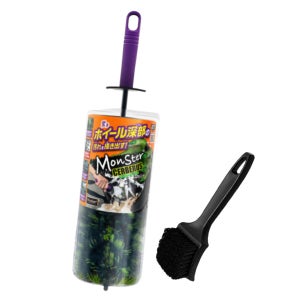 프로스태프 몬스터 켈베로스 세차 림 브러쉬 휠 타이어 브러쉬 세트