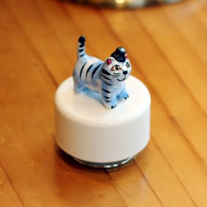 K-POP 오르골 갓 쓴 호랑이 청호 케데헌 OST 한국 여행 기념 선물