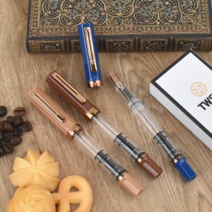 트위스비 에코 만년필 브론즈 고급 필기구 백화점 선물 [무료 컬러조각 각인 선물포장]