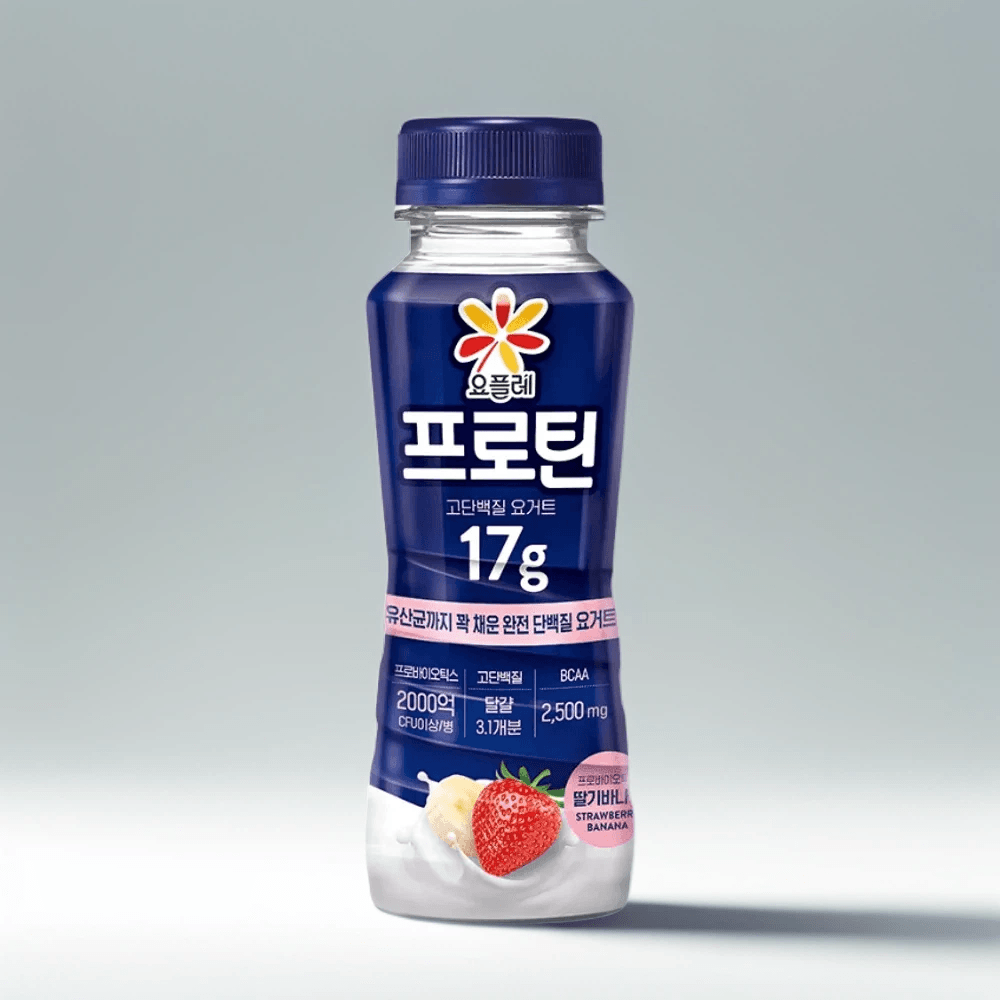 요거트 프로틴요플레 드링크요거트 딸기바나나