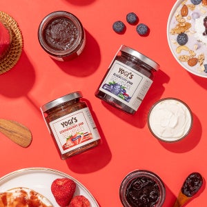 요기스 저당 저칼로리 무설탕 딸기잼, 블루베리잼 (딸기쨈, 블루베리쨈)