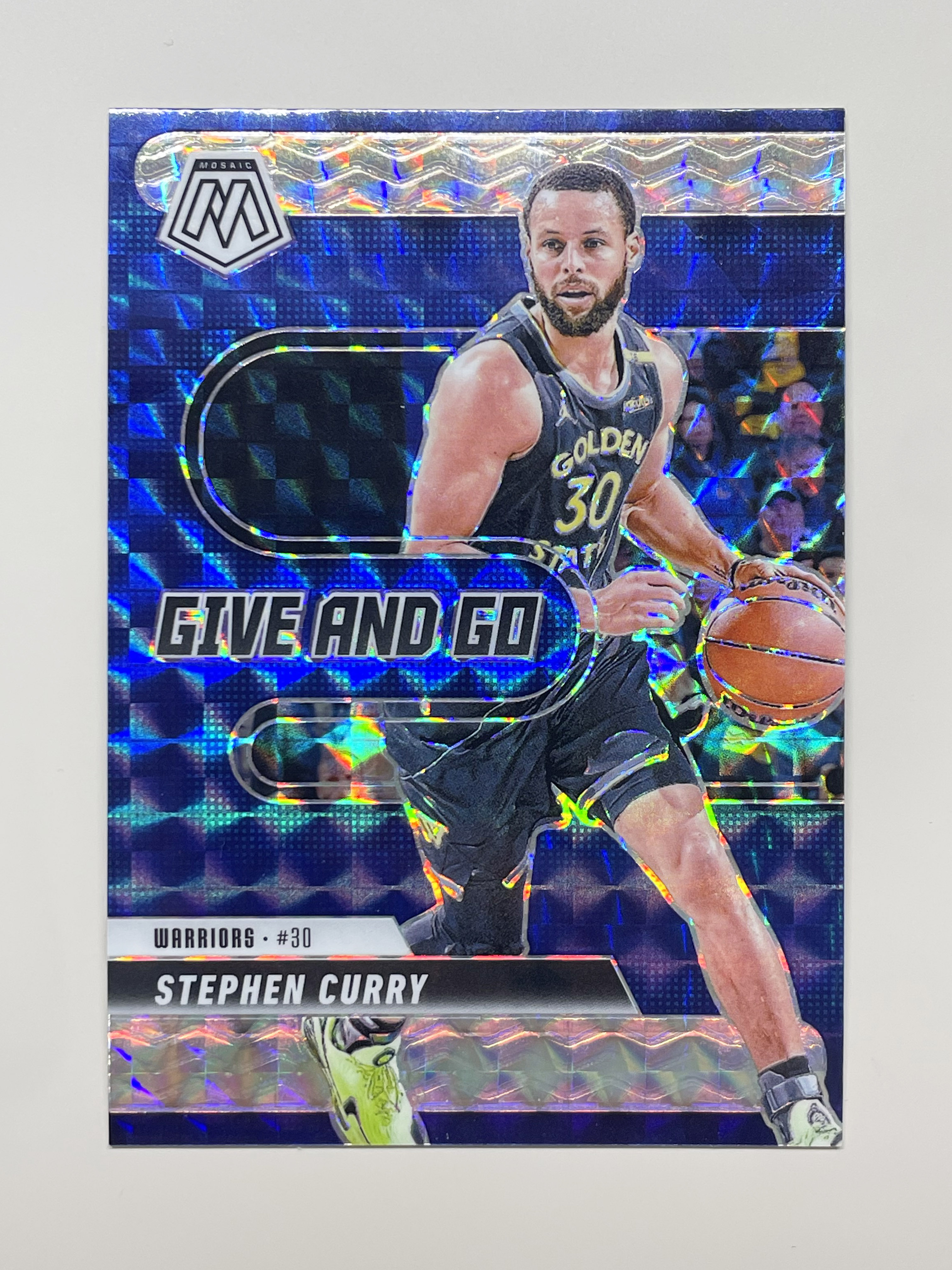 24-25 Mosaic Give & Go 9 Mosaic Prizm 스테판 커리