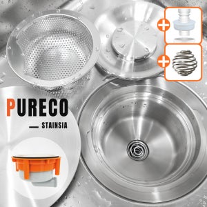 올스텐 싱크대배수구 교체 세트 배수관 하수구 배수통 OF고니 (퓨레코 스탠다드)