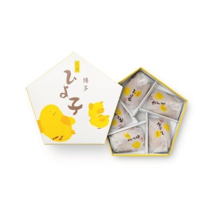 hiyoko 명물 과자 병아리빵 5 코너 봉투포함 2개 일본직구 온가족간식 만쥬 후쿠오카