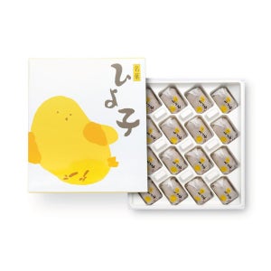 hiyoko 명물 과자 병아리빵 16 개 봉투포함 일본직구 온가족간식 만쥬 후쿠오카