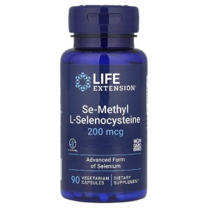 라이프 익스텐션 셀레늄-메틸 l-셀레노시스테인 200mcg 베지 캡슐 90정