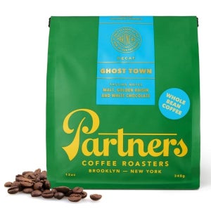 PARTNERS COFFEE ROASTERS 원두 커피 고스트 타운 디카페인 미디엄 로스트 355ml