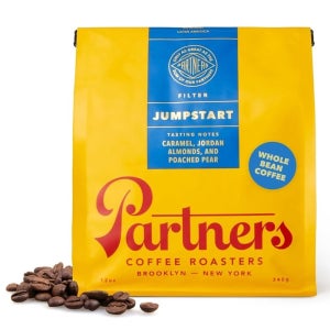PARTNERS COFFEE ROASTERS 원두 커피 점프스타트 미디엄 라이트 로스트 355ml