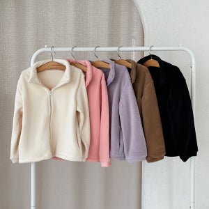 쫀득후리스 키즈 뽀글이 주니어 플리스 남아 여아 자켓 아동