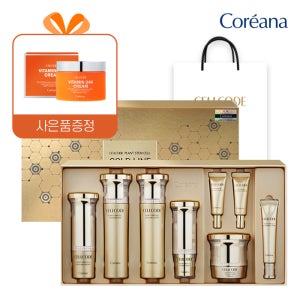 코리아나 셀코드 골드라인 (+비타민24K크림) 명절선물 부모님선물 건강세트
