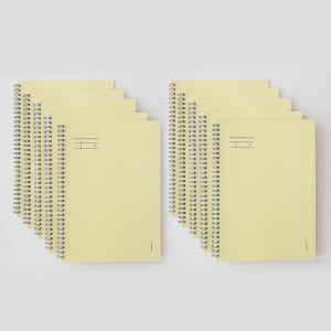 모모팝 더 심플 스프링 노트 B5 3종 코넬 레몬, 10개