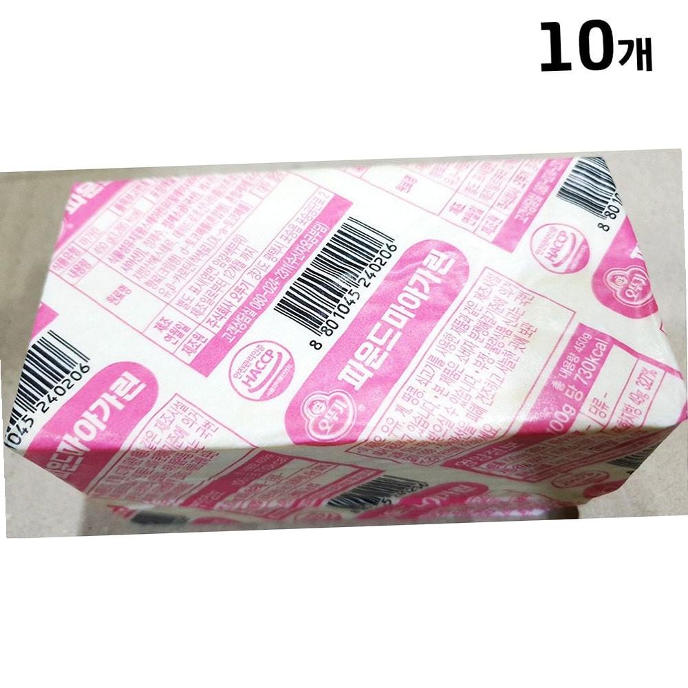 오뚜기 마가린 파운드 450g 10개 제과 쇼트닝