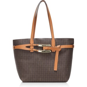 H HALSTON 타샤 로키 로드 마그네틱 스냅 숄더백