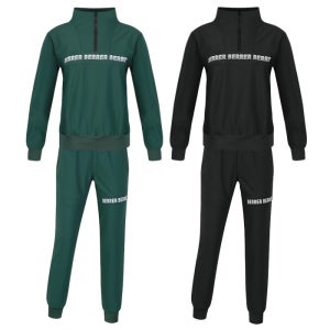 SNP골프 여성 하이넥 퍼포먼스 조거 세트업