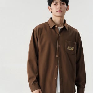 가을 빅 사이즈 긴팔 남자 코듀로이 셔츠 DXRCSD11