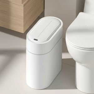 에어빈 프로 자동 센서 휴지통 냄새차단 욕실 화장실 원터치 쓰레기통