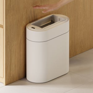 에어빈 프로 자동 센서 휴지통 냄새차단 욕실 화장실 원터치 쓰레기통