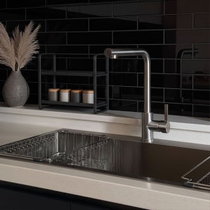 루미움 엠보 사각씽크볼 배수구 사각싱크볼 리폼 언더 인셋 주방 싱크대 교체 860