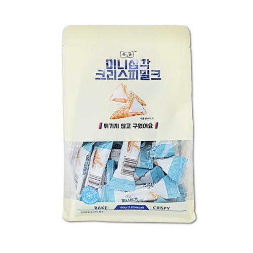 미니 삼각 크리스피 밀크 수입과자