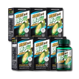 와일드 농축 여주정 유기농 여주환 여주바나바환 60정, 6개