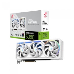 ASUS ROG Astral 지포스 RTX 5080 WHITE OC D7 16GB 대원씨티에스
