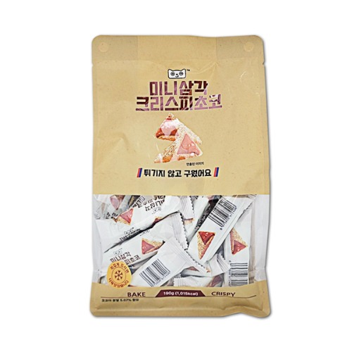 미니 삼각 크리스피 초코 수입과자