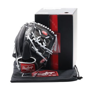 롤링스 투수글러브 프로프리퍼드 투피스웹 블랙실버 PROS206 샵오더 RA55