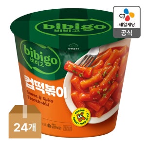 비비고 컵떡볶이110g, 24개(1box)