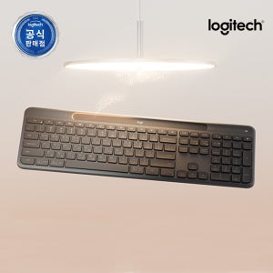 [N배송] 로지텍코리아 공식 솔라 K980 수신기미포함 무선 블루투스 키보드