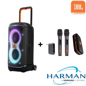 JBL PARTYBOX520+JBL AS3(2채널 무선마이크) 세트