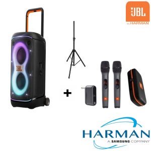JBL PARTYBOX520+JBL AS3+스피커 스탠드 세트