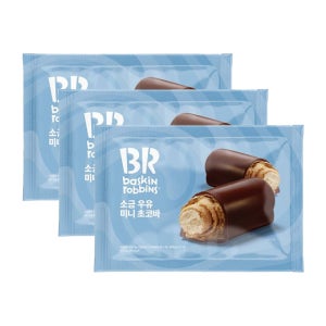 배스킨 소금우유 미니 초코바 405g / 3봉