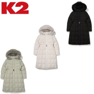 K2 여성 도로시 롱 패딩 구스 다운