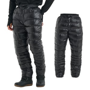 레이버 남성 패딩바지 겨울 오토바이 오리털 바지 방풍 다운 팬츠